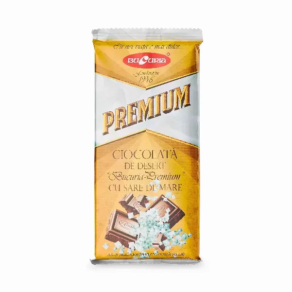 Шоколад "Bucuria Premium" (с морской солью)